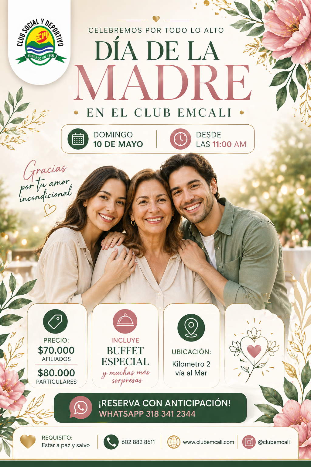 Día de la Madre Club Emcali